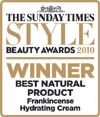 Neal's Yard Frankincense Hydrating Cream Award